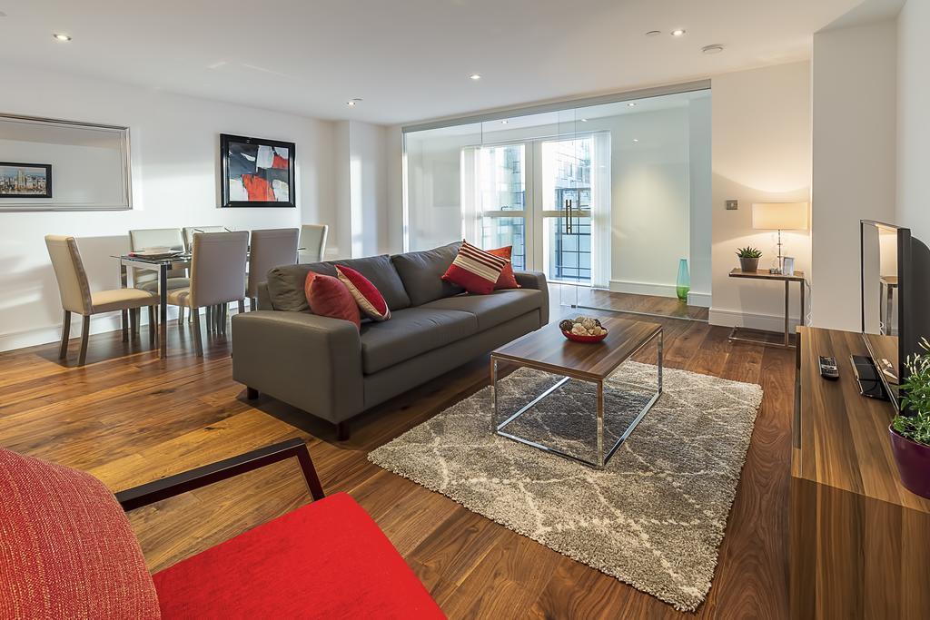 Lincoln Plaza Apartment Londra Cameră foto