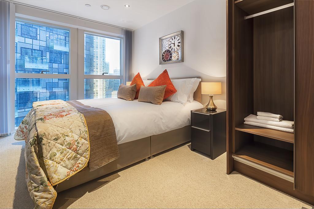 Lincoln Plaza Apartment Londra Cameră foto