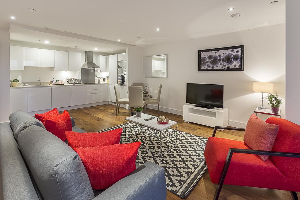 Lincoln Plaza Apartment Londra Exterior foto