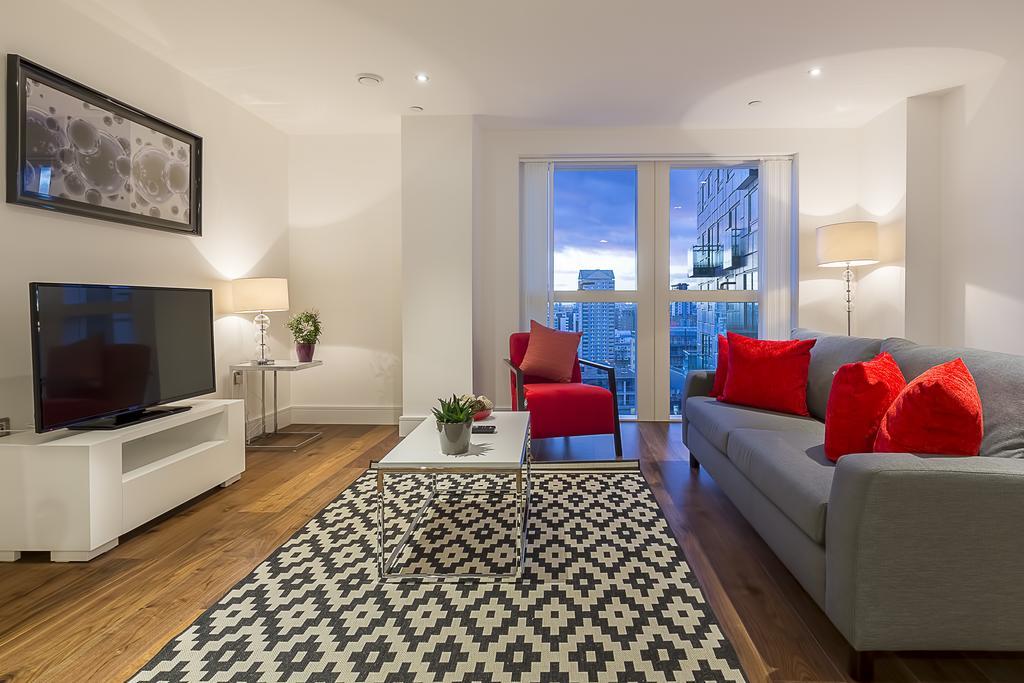 Lincoln Plaza Apartment Londra Cameră foto