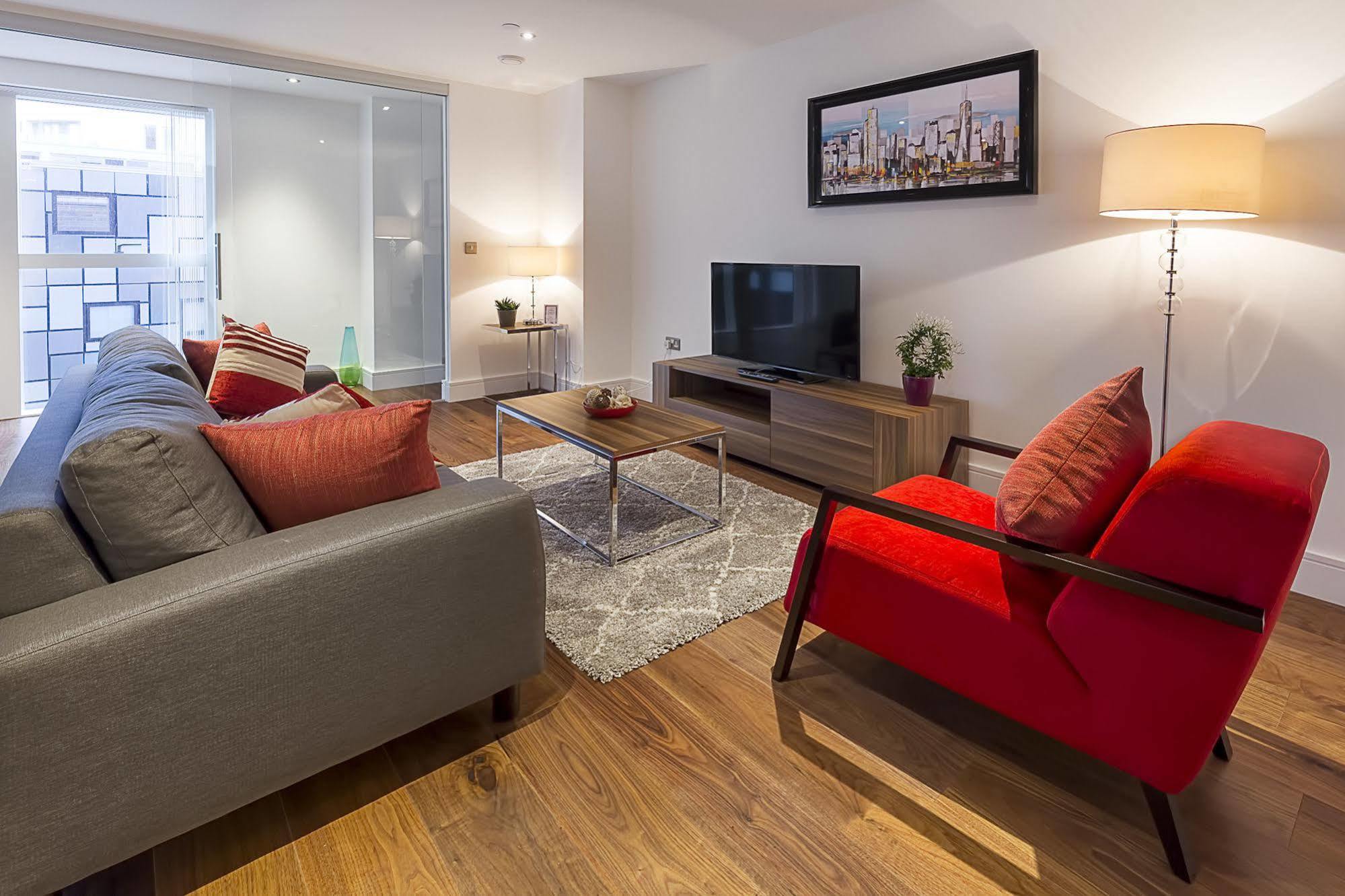 Lincoln Plaza Apartment Londra Exterior foto